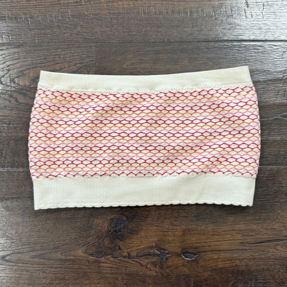 aerie Other - Aerie Fishnet Strapless Bandeau Top Size Small Women